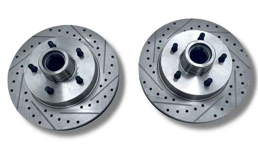 63-87 Chevy C10 Rotors 5x5 Drilled and Slotted (PAIR) 63-87 Chevy C10 Rotors 5x5 Drilled and Slotted (PAIR)