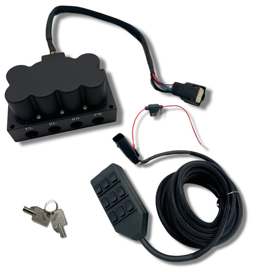 air ride suspension management manifold remote kit