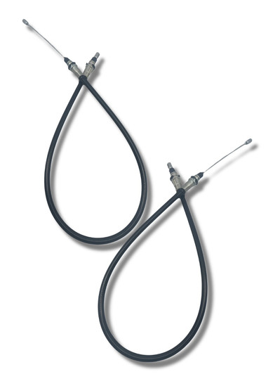 Rear Parking Brake Cables for GM A F X Body 64-72 w/ Rear Disc Conversion