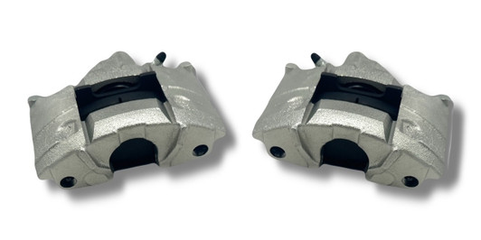 1964-1966 Mustang 6 Cylinder Replacement Calipers and Pads Zinc-Coated (PAIR)