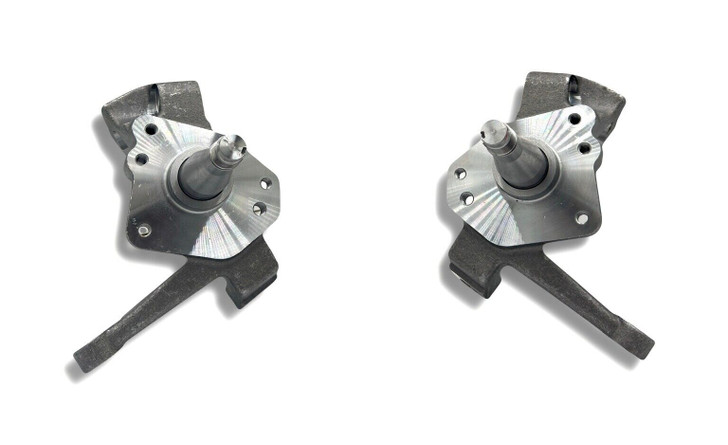 mustang 2 ii front disc brake conversion kit drop spindles