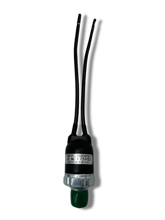 175 ON/200 PSI OFF Sealed Pressure Switch 30AMP W/ 80 AMP Relay 12V Compressor