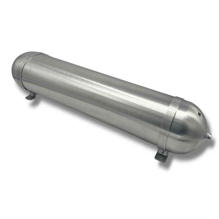 5 Gallon Spun Aluminum Air Tank w/ 7 Ports & 485C Compressor Combo Kit