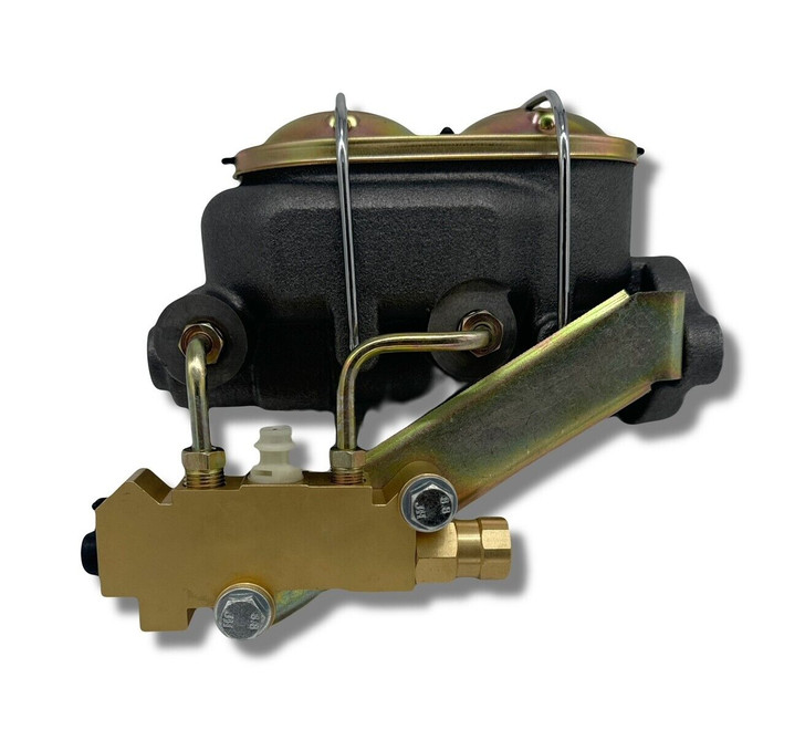 GM Master Cylinder with Disc/Drum Proportioning Valve Disc Brake Kit 1 1/8" Bore