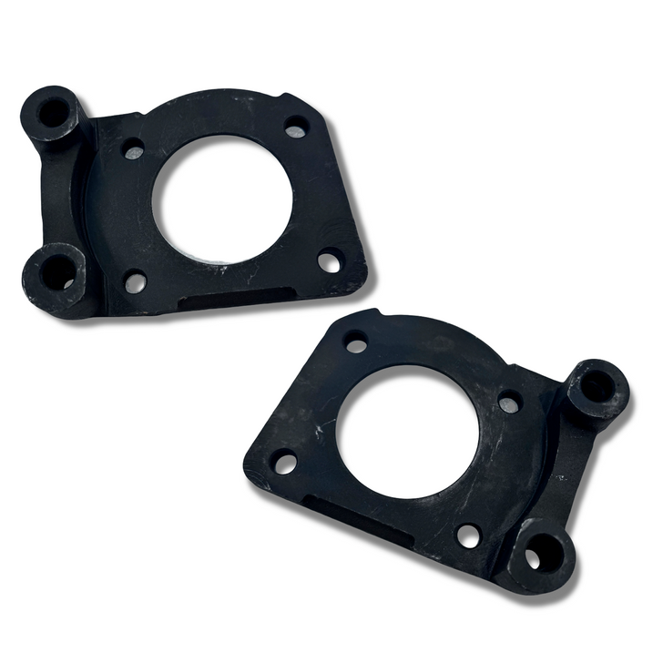 1968-1969 ford torino v8 front end disc brake conversion kit black brackets