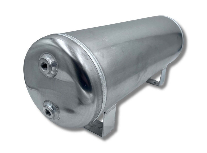 5 gallon Aluminum Air Tank Air Ride 6 Port