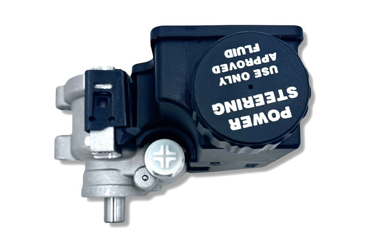 GM Type II Aluminum Black Power Steering Pump With Integral Reservoir Chevy
