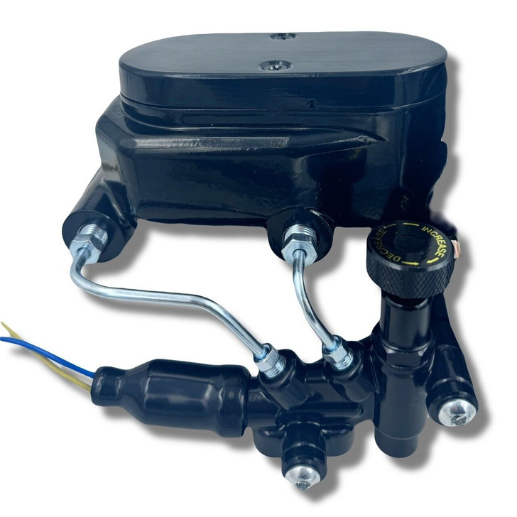 67-72 Chevy GMC Truck Brake Booster Master Cylinder C10 8" Dual Black