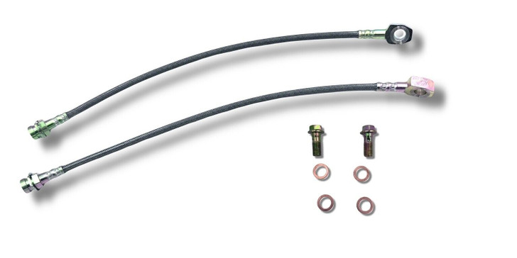 1928-1948 ford i-beam front axle disc brake conversion kit brake lines