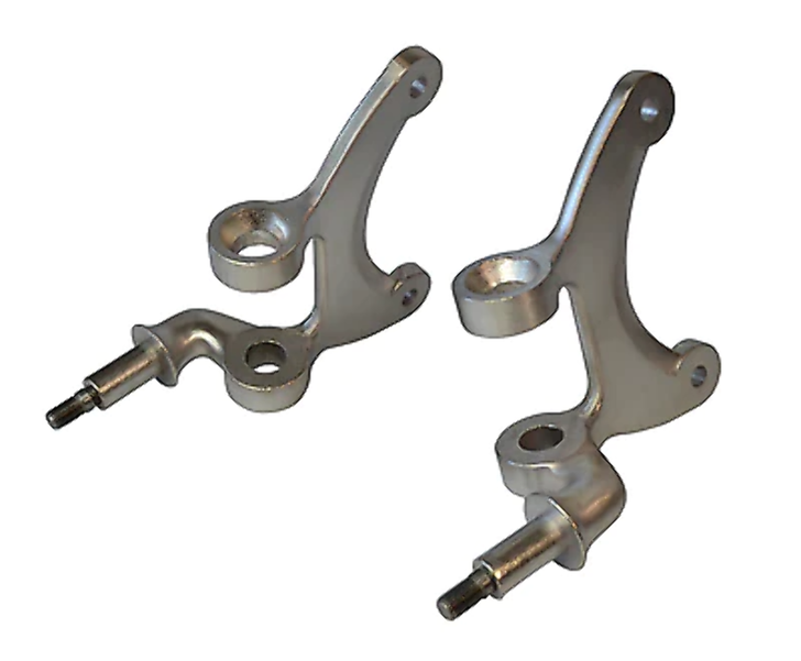 Chrome Front Hairpin Radius Rods 27" Mild Steel Clevis & Tie Rods Batwings Inclu