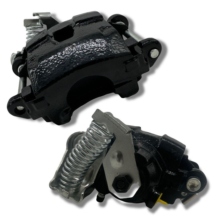 1963-1987 chevy c10 rear disc brake conversion kit black e-brake calipers