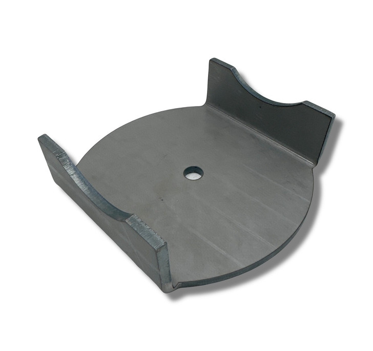 1.5" Tall Over the Axle Lower Bag Brackets (PAIR) Cold Rolled PNO Material 3/16"