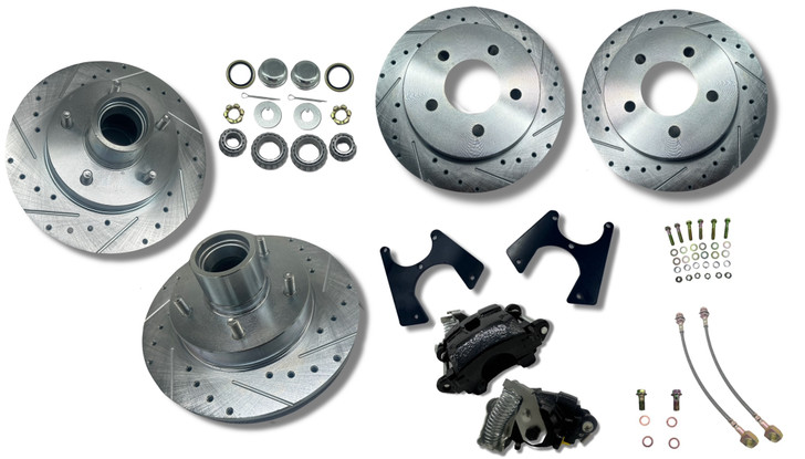 1988–1998 Chevy OBS Truck Complete Front & Rear Disc Brake Conversion Kit