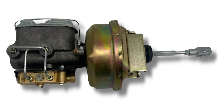 1964-66 Ford Mustang 7" Power Brake Booster Master Cylinder Disc Drum PV2 Kit