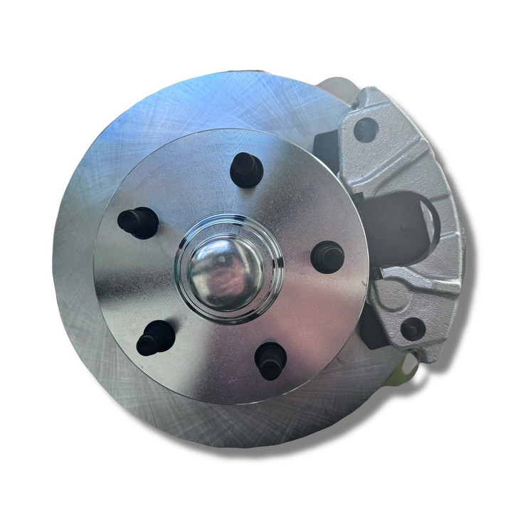 1964-1966 Mustang 6 Cylinder Replacement Calipers and Pads Zinc-Coated (PAIR)