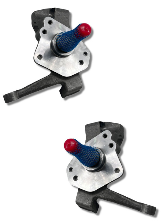 Mustang 2 II Drop Spindles  2" Drop, Forged Steel (PAIR)