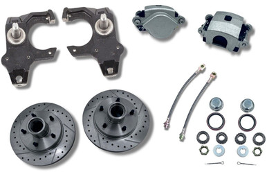1964-1967 GM A Body Chevelle Front Disc Brake Conversion 2 Inch