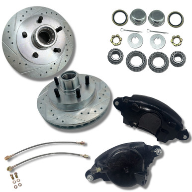 Chevy C10 Rear Disc Brake Conversion Kit, 5 Lug 5 On 5 Bolt Pattern – Fits 63-70