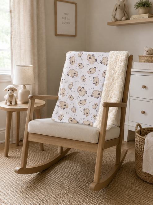 Counting Sheep Baby Blanket
