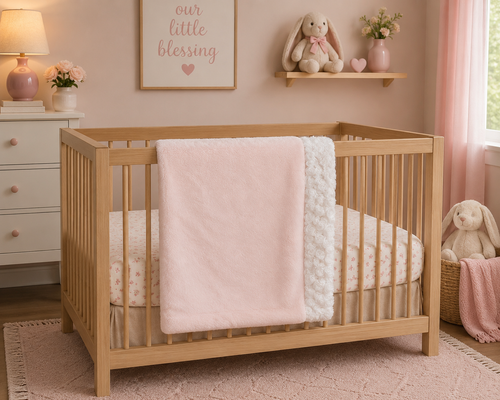 Pink Fluff Baby Blanket