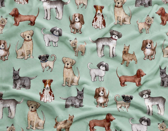 Cute Puppies Baby Blanket