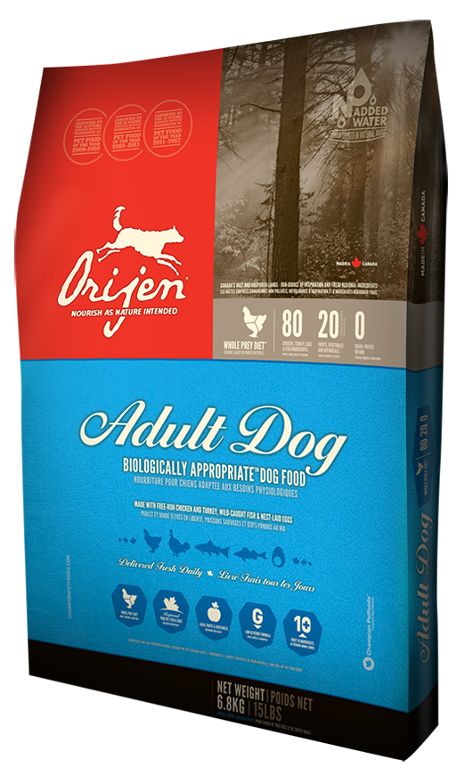 orijen 25 lb dog food