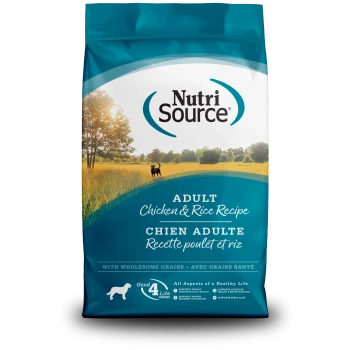 Nutrisource Grain Free Chicken & Rice Dog Food, 26 lb.
