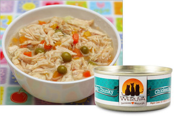 Weruva Funky Chunky Chicken Soup Cat Food  Can, 5.5 oz.
