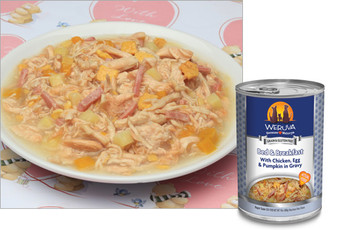 Weruva Bed & Breakfast (with Chicken, Egg, Pumpkin and Ham) Dog Food Can, 14 oz.