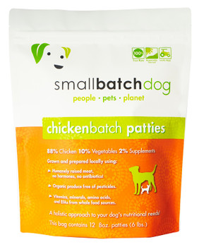 SmallBatch Chicken Sliders for Dogs, 3 lb.