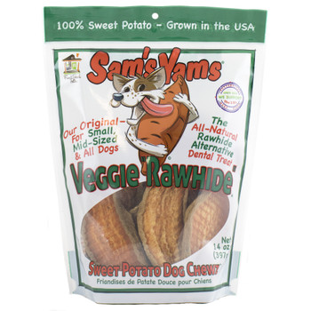 Sam's Yams Veggie Rawhide, 14 oz. 