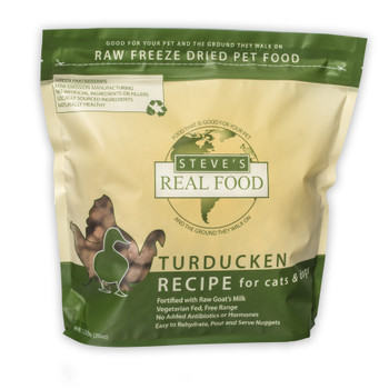 Steve's Freeze Dried Turducken Nuggets, 1.25 lb. Steve's Freeze Dried Turducken Nuggets, 1.25 lb.