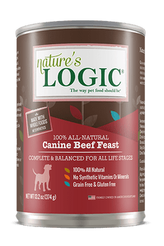 Nature's Logic Canned Canine Beef Feast , 13.2 oz.