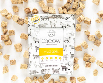 Meow Freeze Dried Cat Treats, Wild Goat, 1.76 oz.