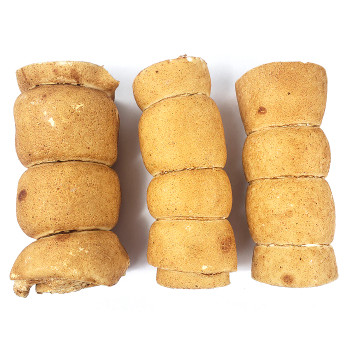 The Natural Dog Company Beef Basted Beef Cheek Roll, 5"-6"