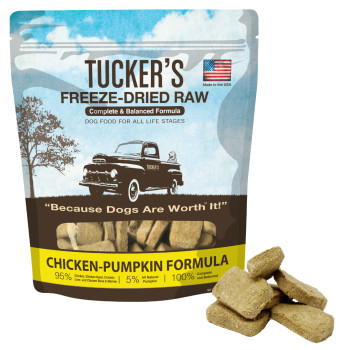 Tucker's Freeze Dried Chicken Pumpkin, 14 oz.