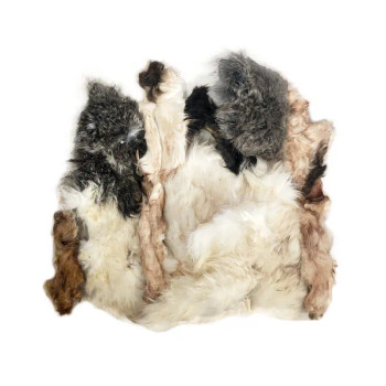 Savage Cat Rabbit Strips Dehydrated Treats for Cats and Dogs, 3 oz.