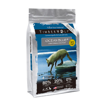 Timberwolf Dog - Ocean Blue Legends  (choose size to view price)