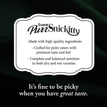 Fromm Purrsnickitty Dry Cat Food, Salmon Splendour (Choose size)