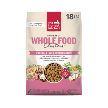 The Honest Kitchen Whole Grain Lamb Whole Food Clusters (Choose size)