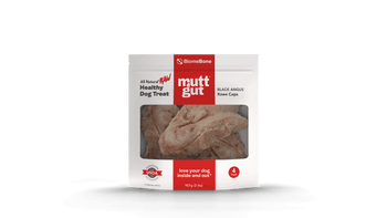 Mutt Gutt Black Angus Knee Caps, 4 ct., 2 lb.
