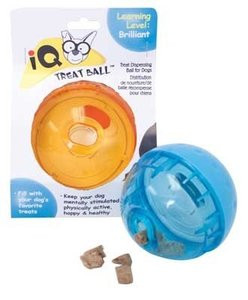 IQ Treat Ball Dog Toy (Choose Size to View Price)