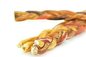 Odor Free Braided Bully Stick, 12"