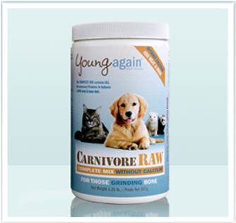 Young Again Carnivore Raw Supplement without Calcium (1.25 lb.)