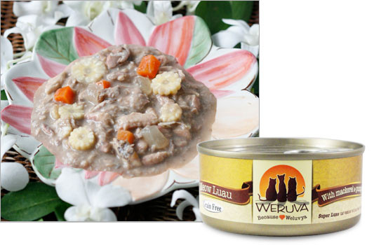 Weruva Meow Luau with Mackerel and Pumpkin Cat Food  Can, 5.5 oz.