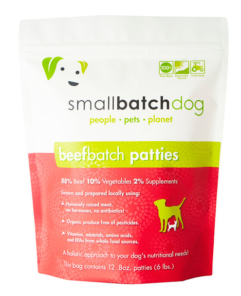 SmallBatch Beef Sliders for Dogs, 3 lb.