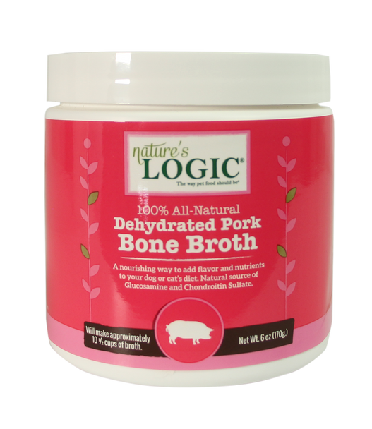 Nature's Logic Dehydrated Pork Bone Broth, 6 oz.