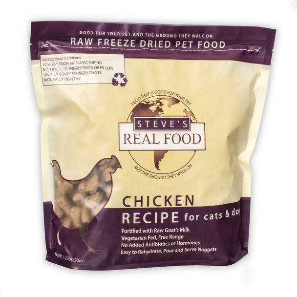 Steve's Freeze Dried Chicken Nuggets, 1.25 lb.