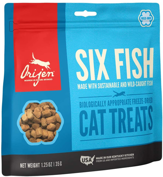 Orijen Six Fish Cat Treats, 1.25 oz.