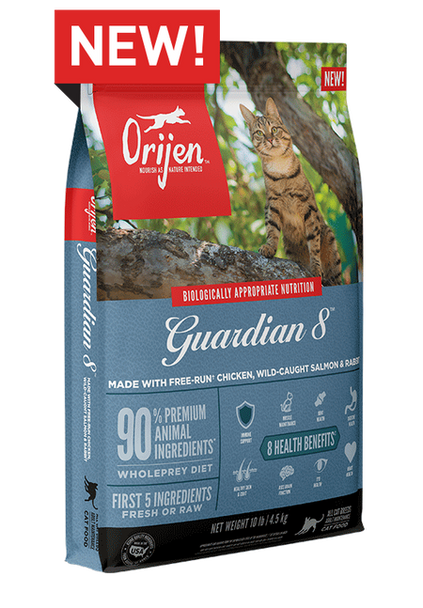 Orijen Guardian 8 Formula for Cats, 10 lb.